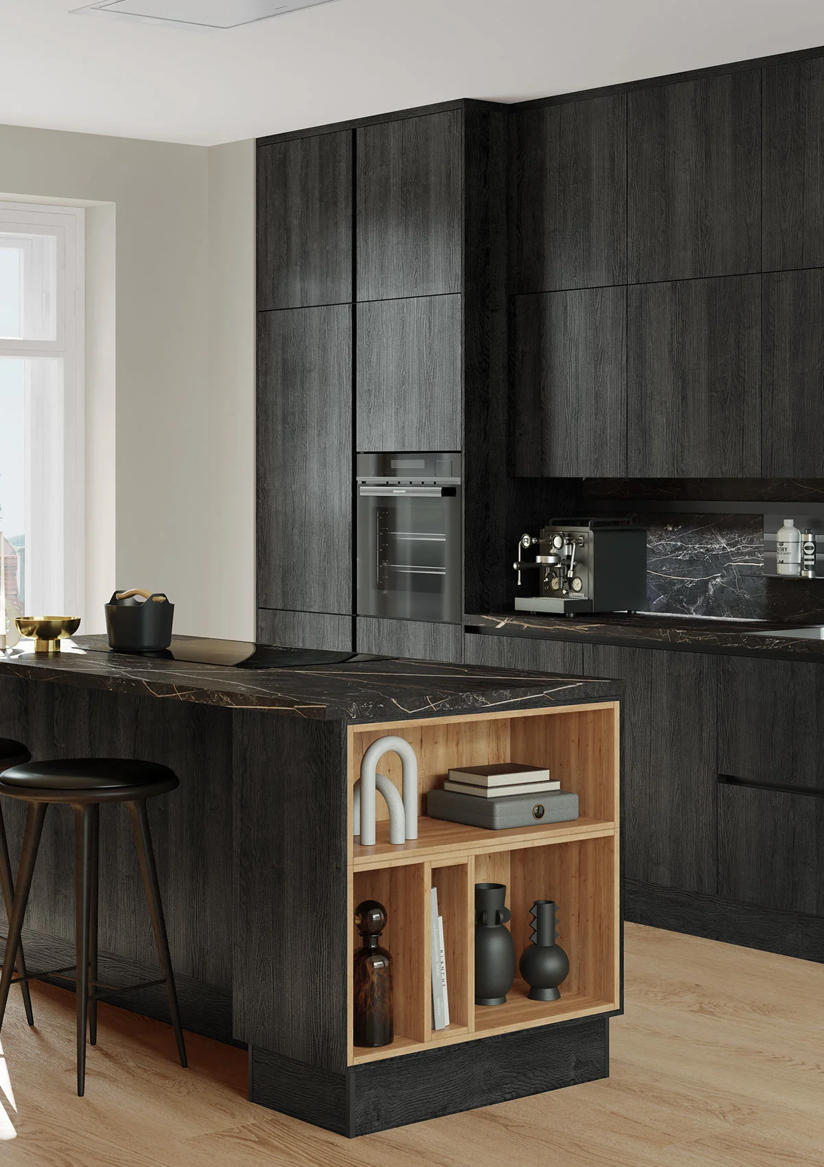 Kuchnia Häcker Toronto Eiche schwarz